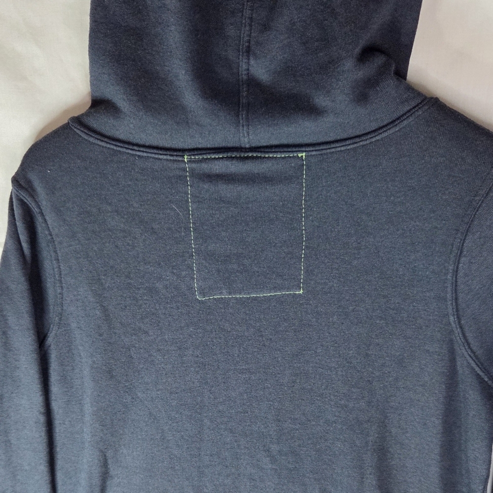 Aviator Nation Navy Blue Ninja Pullover Hoodie Zip Pocket Size X-Small - Picture 7 of 13